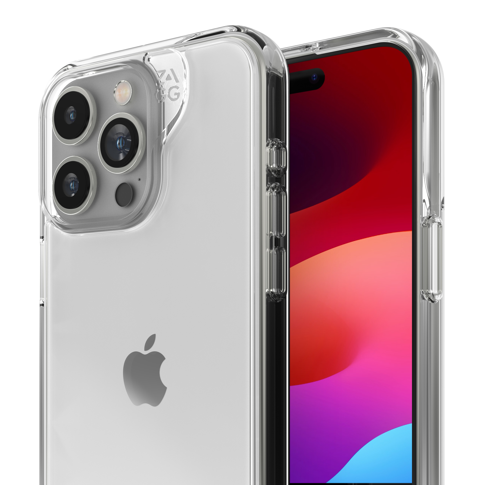 iPhoneアクセサリー ZAGG Crystal Palace iPhone 15 Pro Max Crystal Palace Apple iPhone 15 Pro Max Cell Phone Case